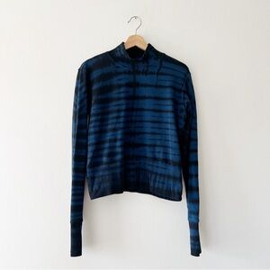 COTTON CITIZEN | Milan Tie Dye Mock Neck 100% Cotton Sweatshirt | S